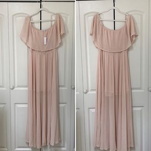BALTIC Born Off Shoulder Bridesmaid Dress XL NWT